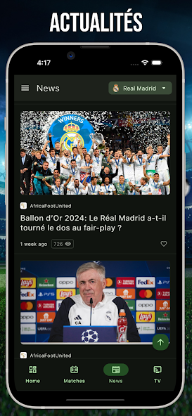 Africa Football - Live score