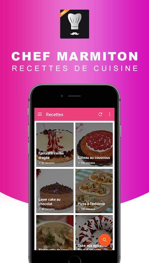 Chef Marmiton recettes cuisine