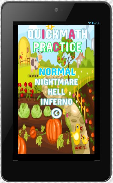 Quick Math Monster Buster