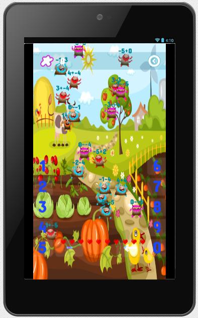 Quick Math Monster Buster