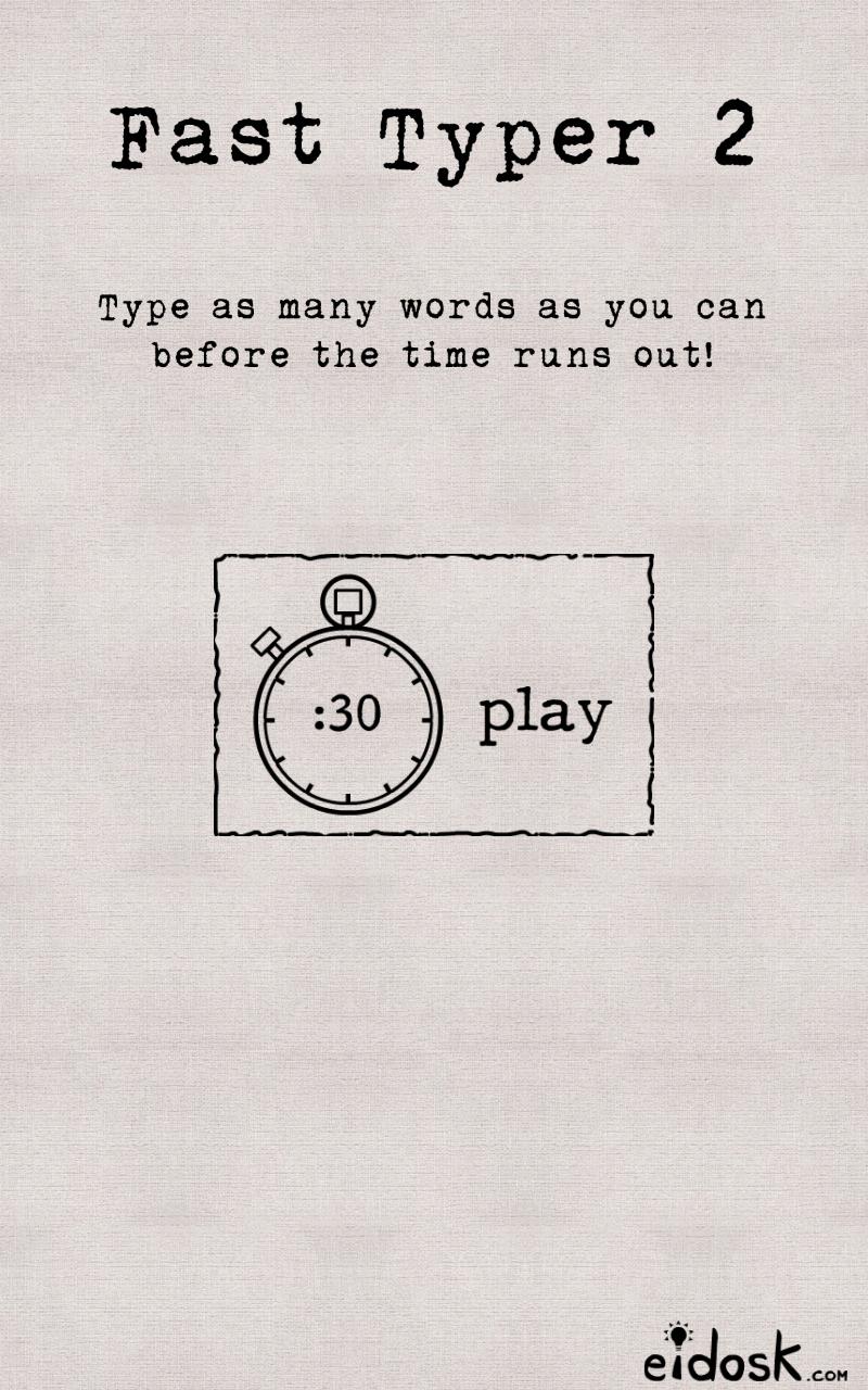 Fast Typer 2
