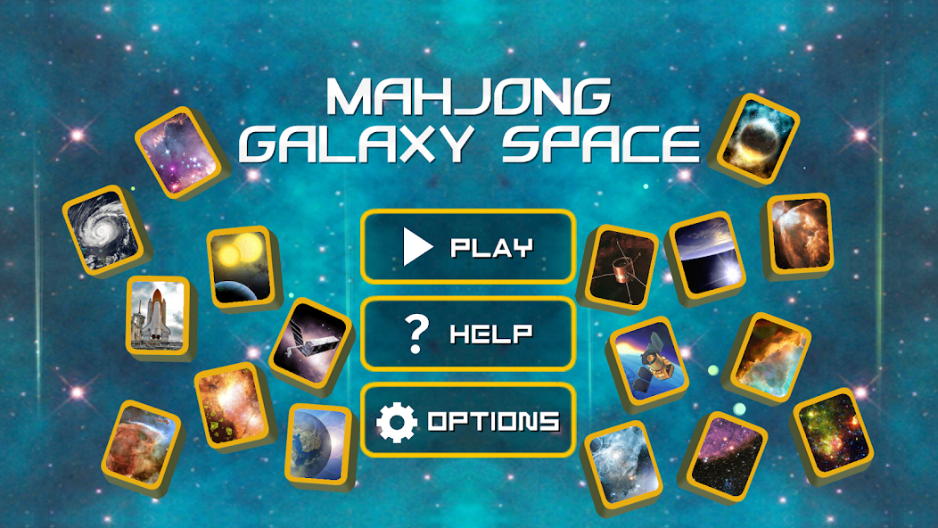 Mahjong Galaxy Space Solitaire