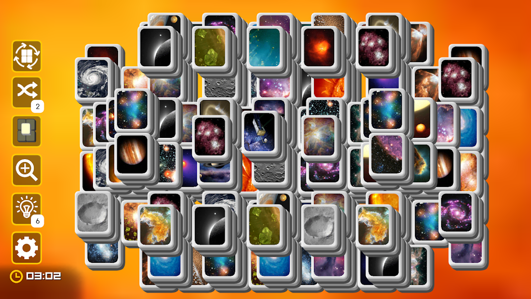 Mahjong Galaxy Space Solitaire