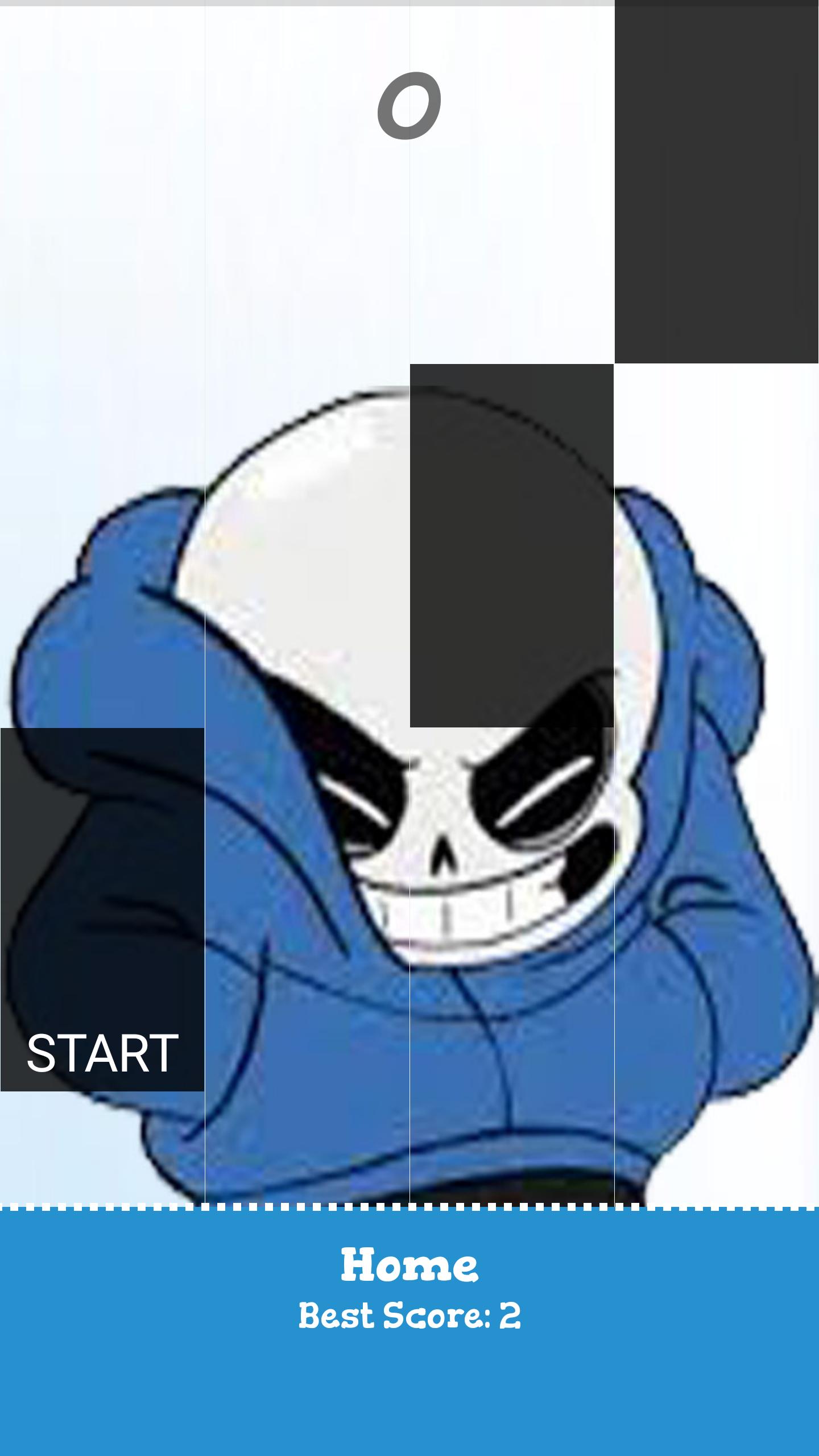 Sans Undertale Megalovania Piano Tiles
