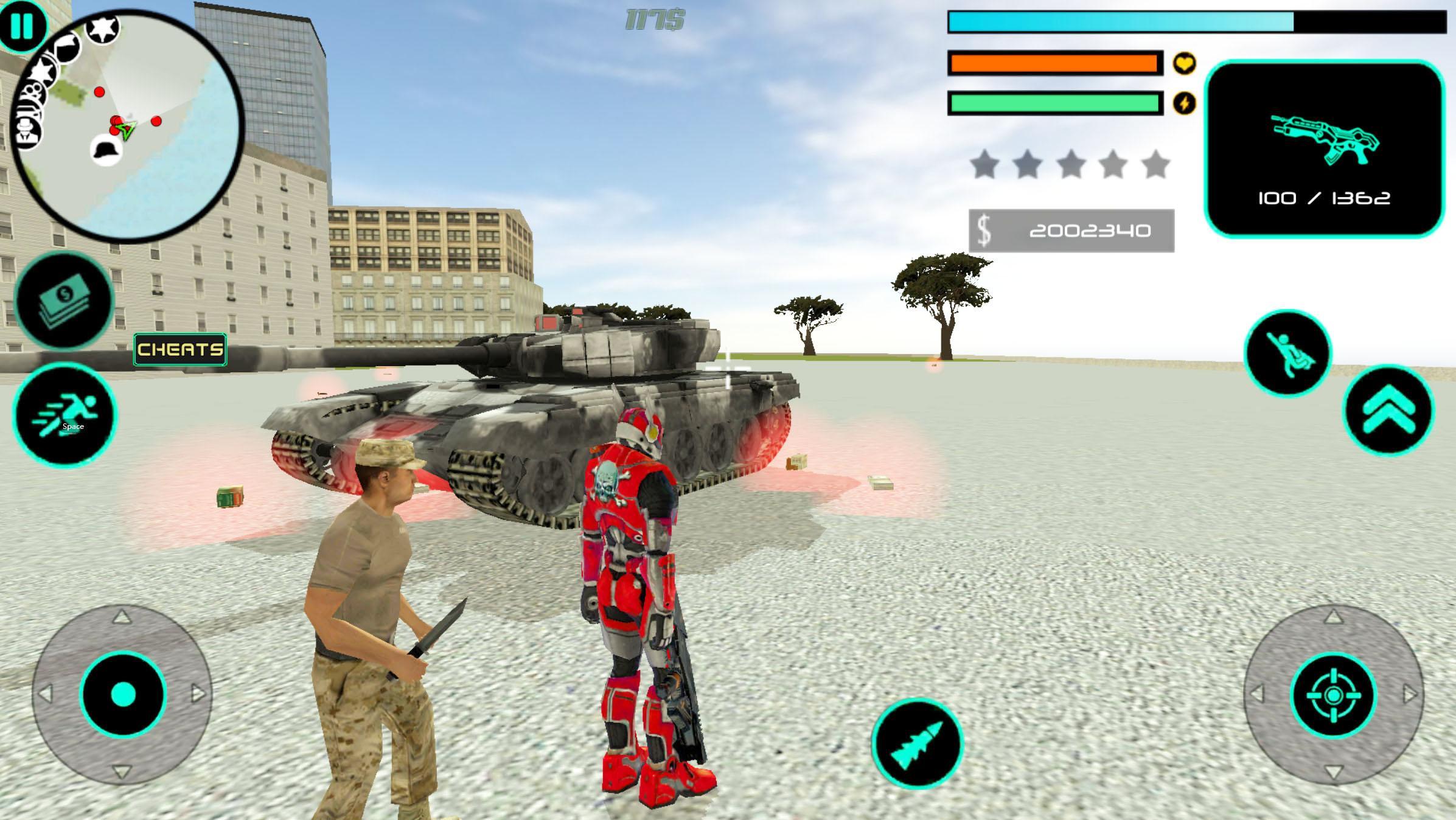 Superhero Iron Robot man Rescue Mission