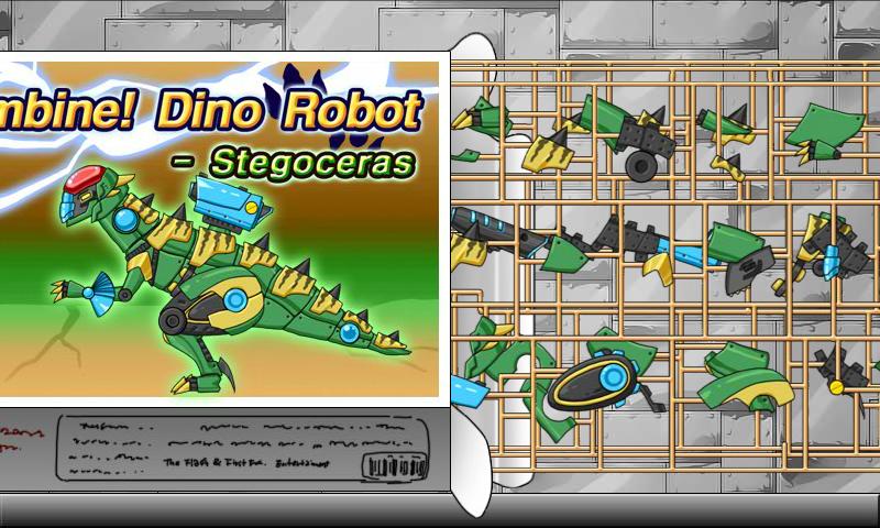 Stegoceras - Combine!Dino Robot : DinosaurGame