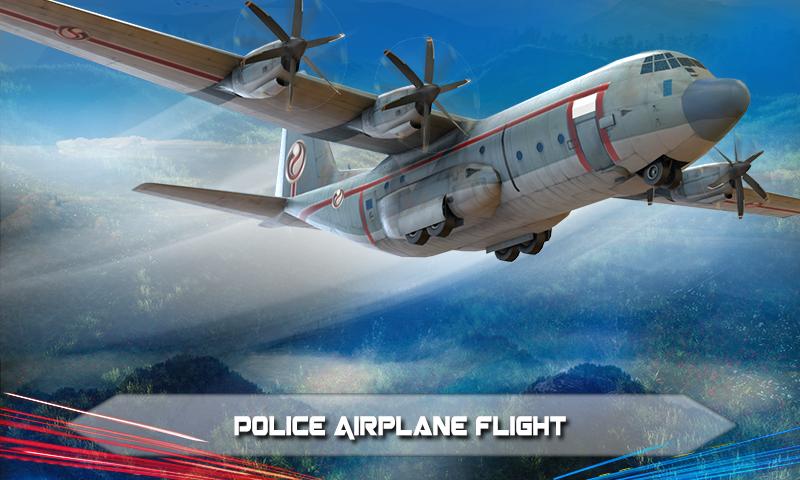 Police Airplane Prison Flight