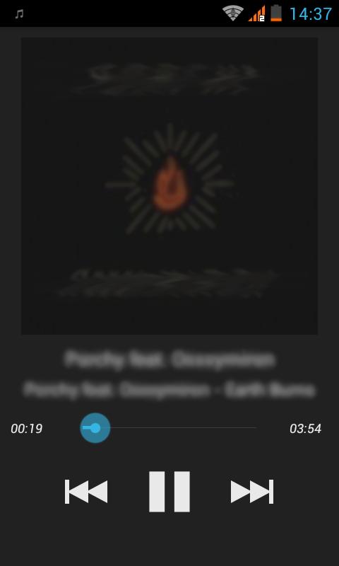 Example audio player