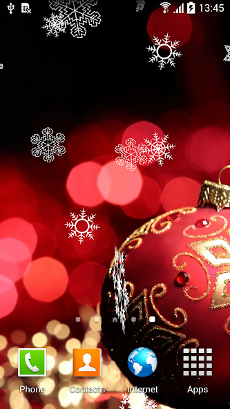 Winter Night Live Wallpaper