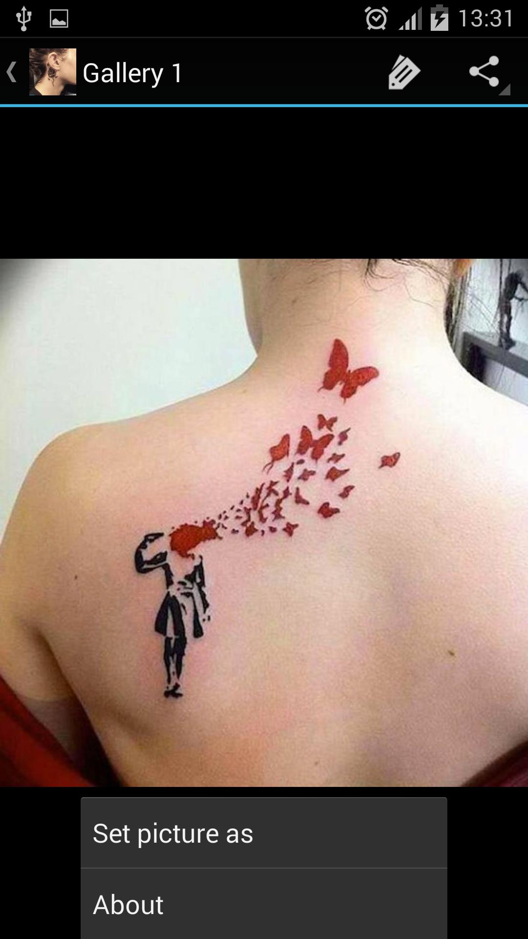 Neck Tattoo