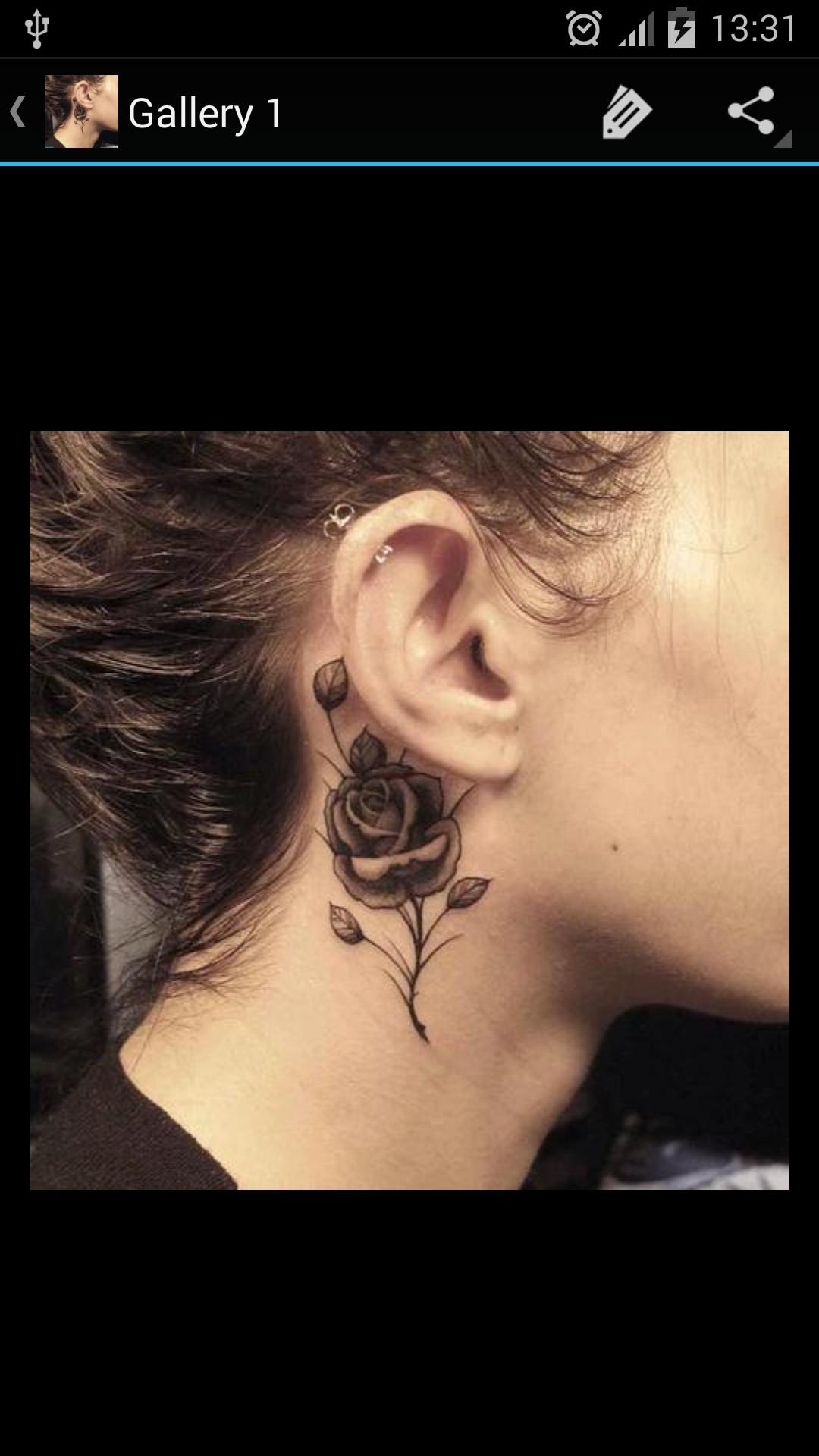 Neck Tattoo
