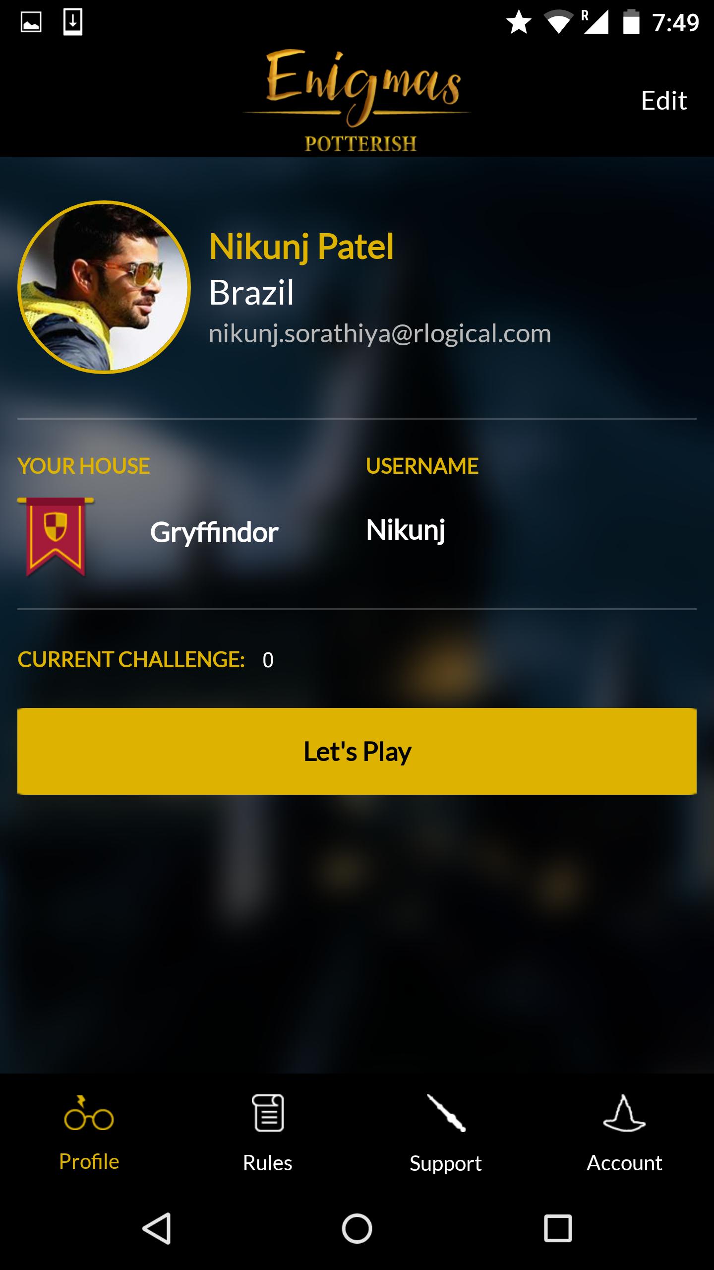 Enigmas Harry Potter