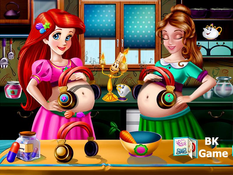 Beautiful Twins Pregnant