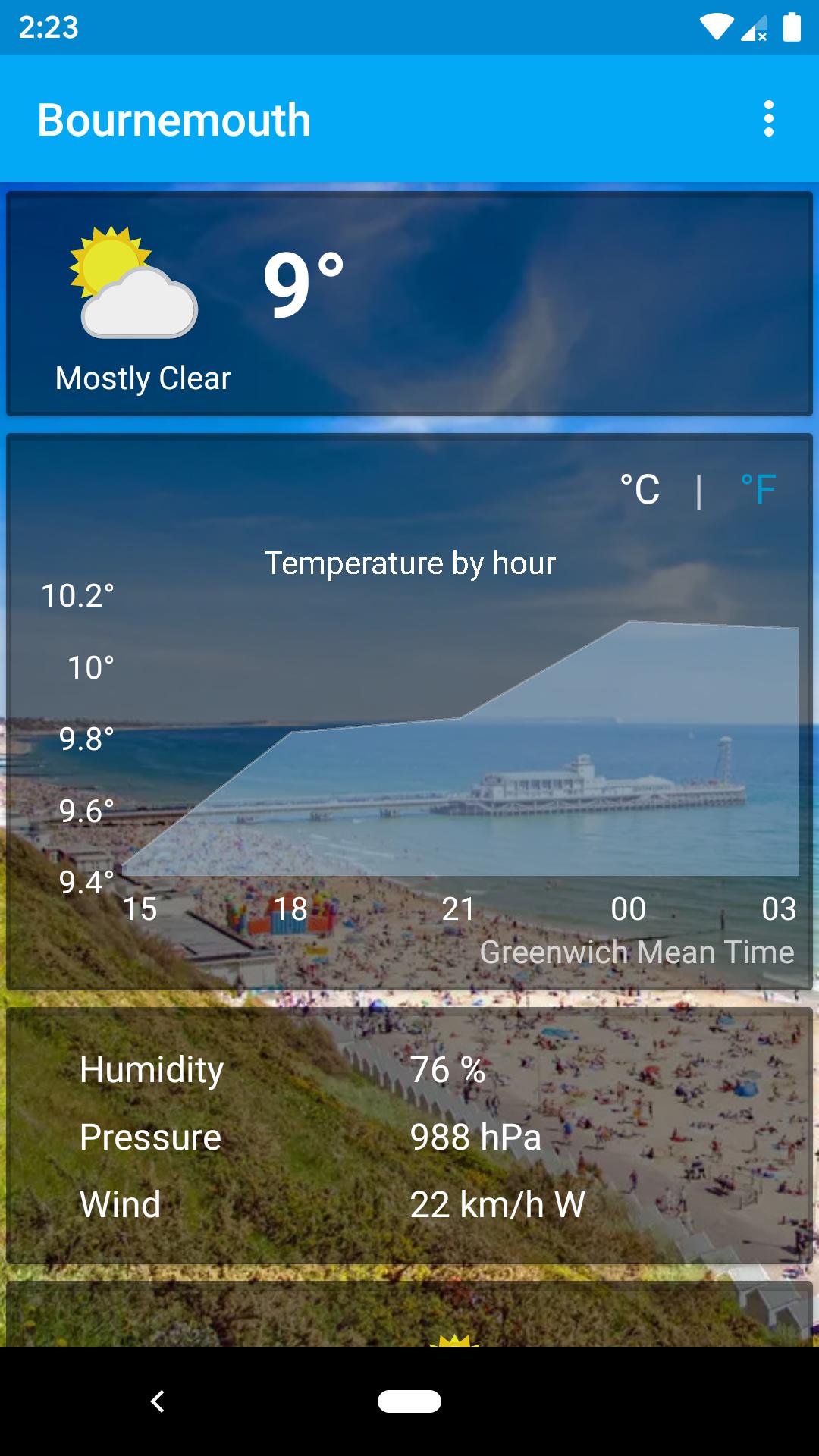 Bournemouth, UK Dorset - weather and more