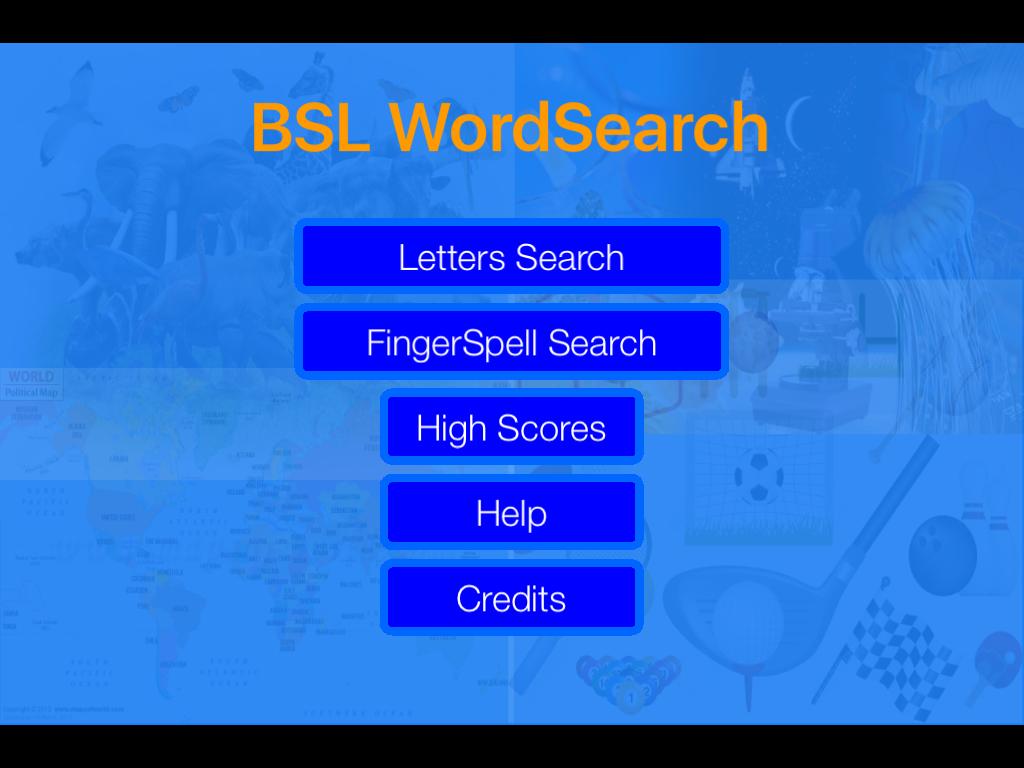 BSL WordSearch