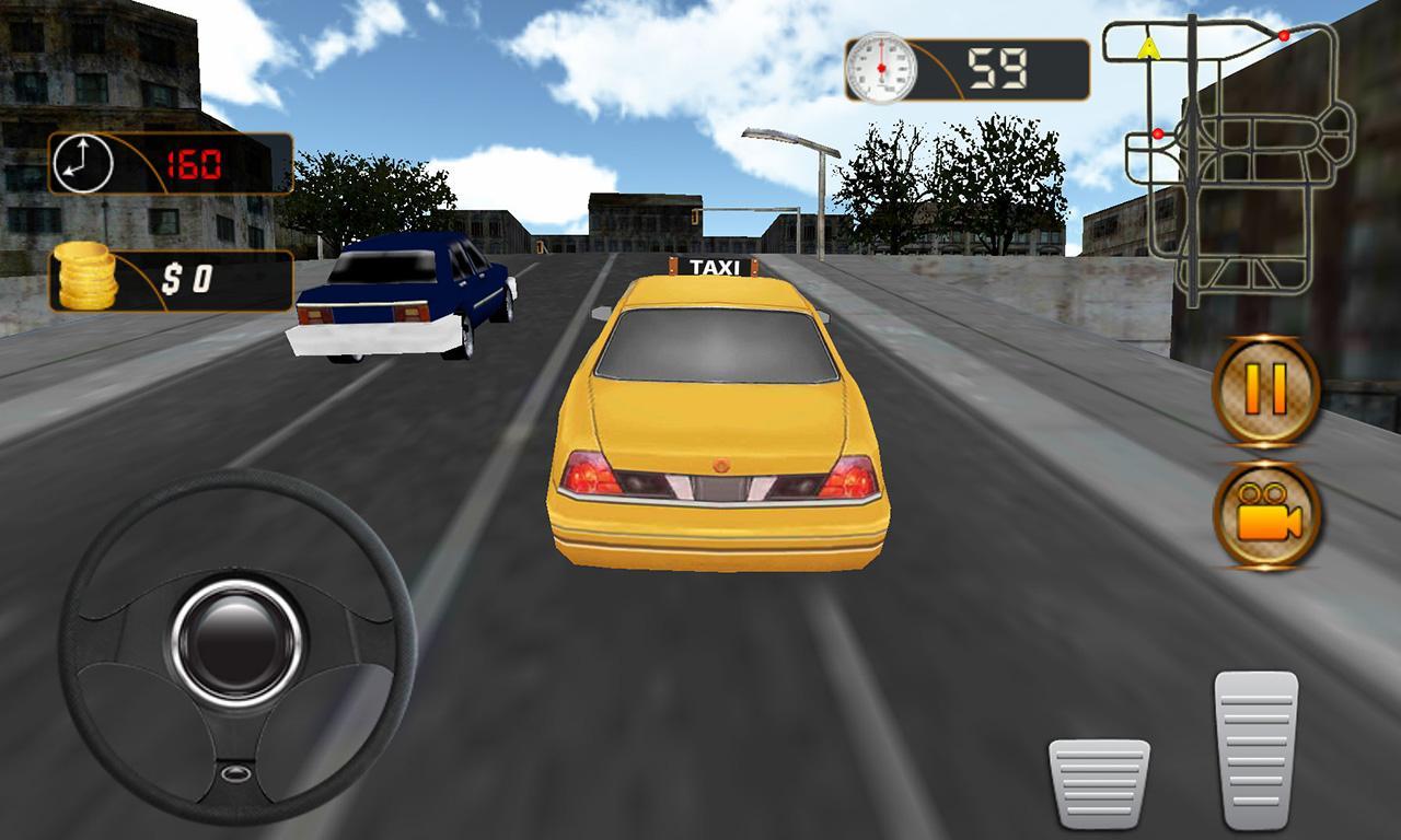 Real Taxi Driver Simulator 3D
