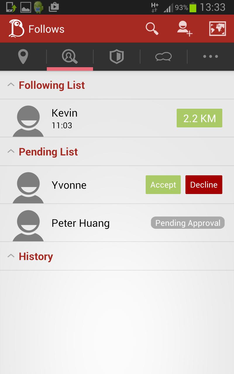 BirdieView - Free GPS Tracker