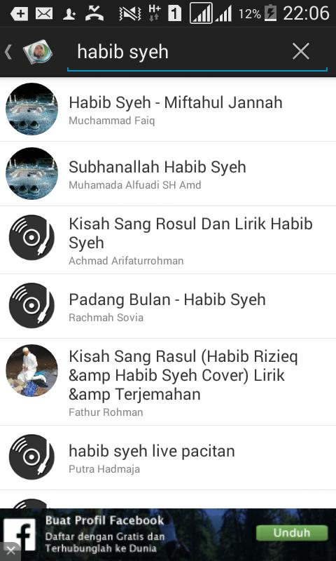 Sholawat Habib Syeh Komplit