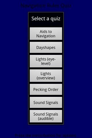 Navigation Rules Quiz