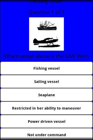 Navigation Rules Quiz