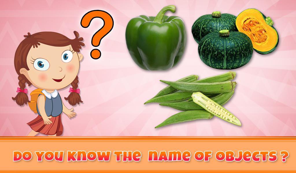 Real Vegetables For Kids