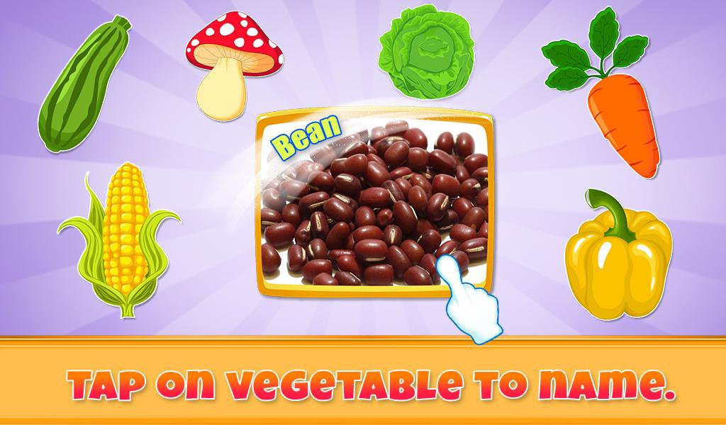 Real Vegetables For Kids