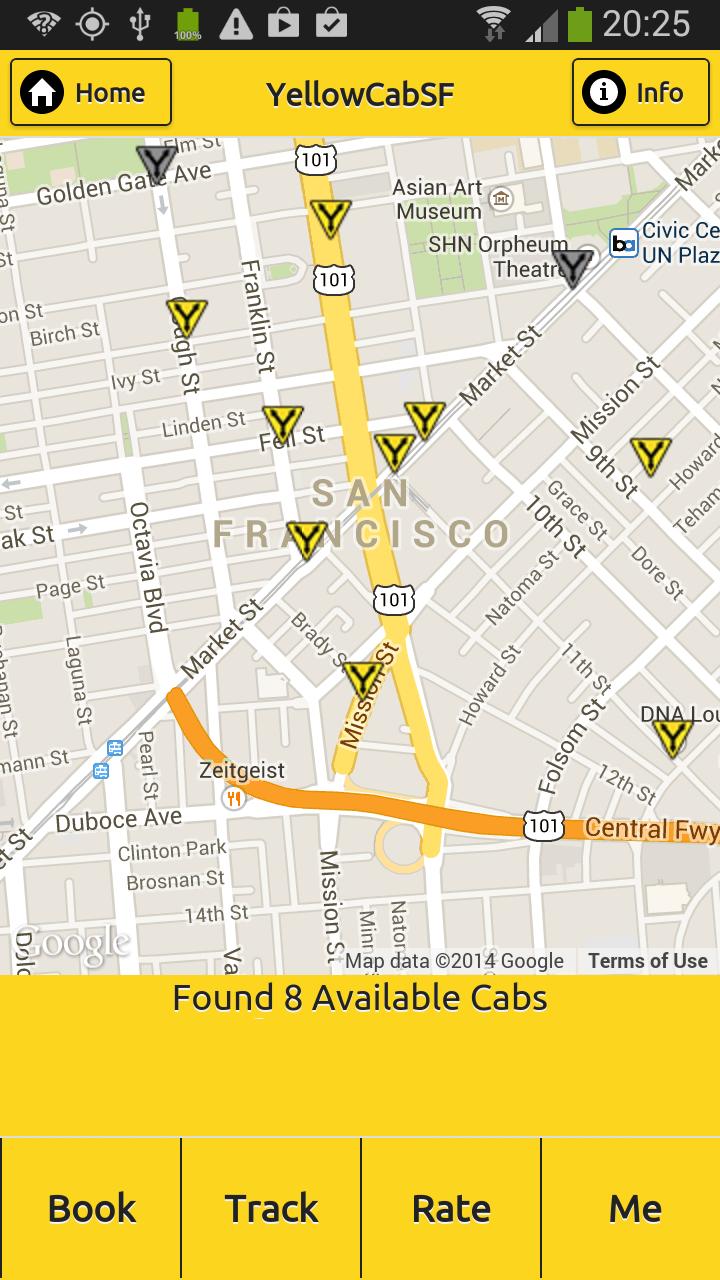 Yellow Cab San Francisco