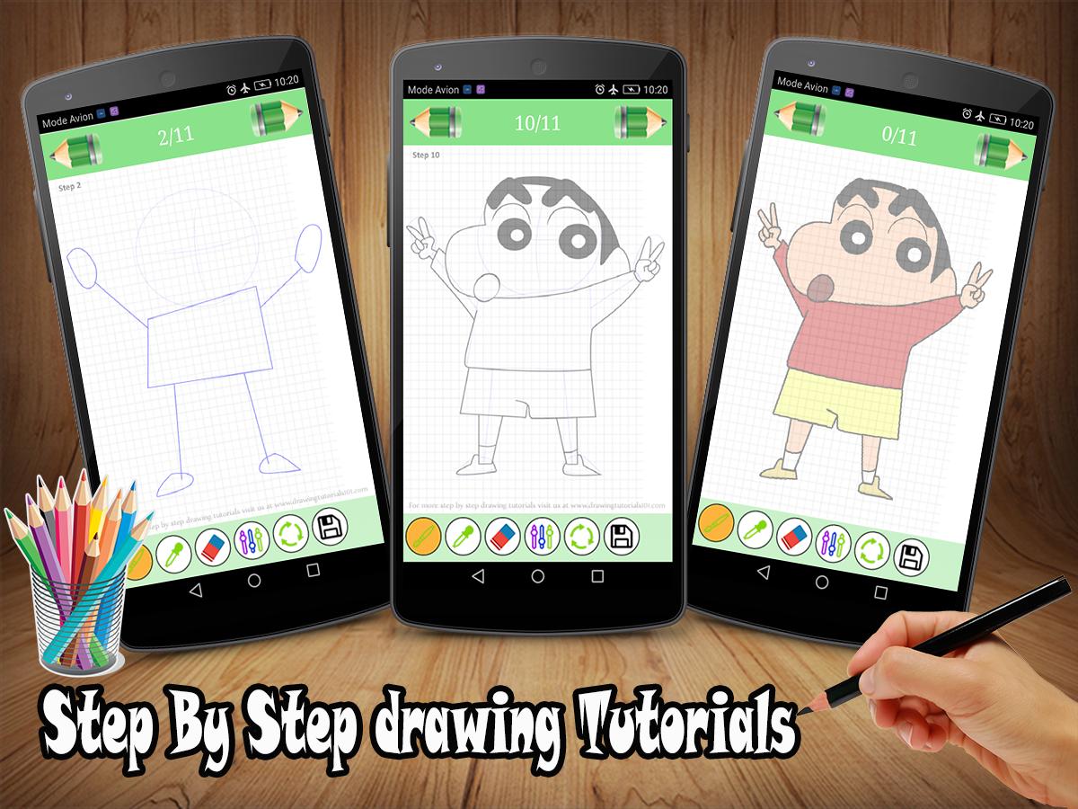 How To Draw Shin Chan