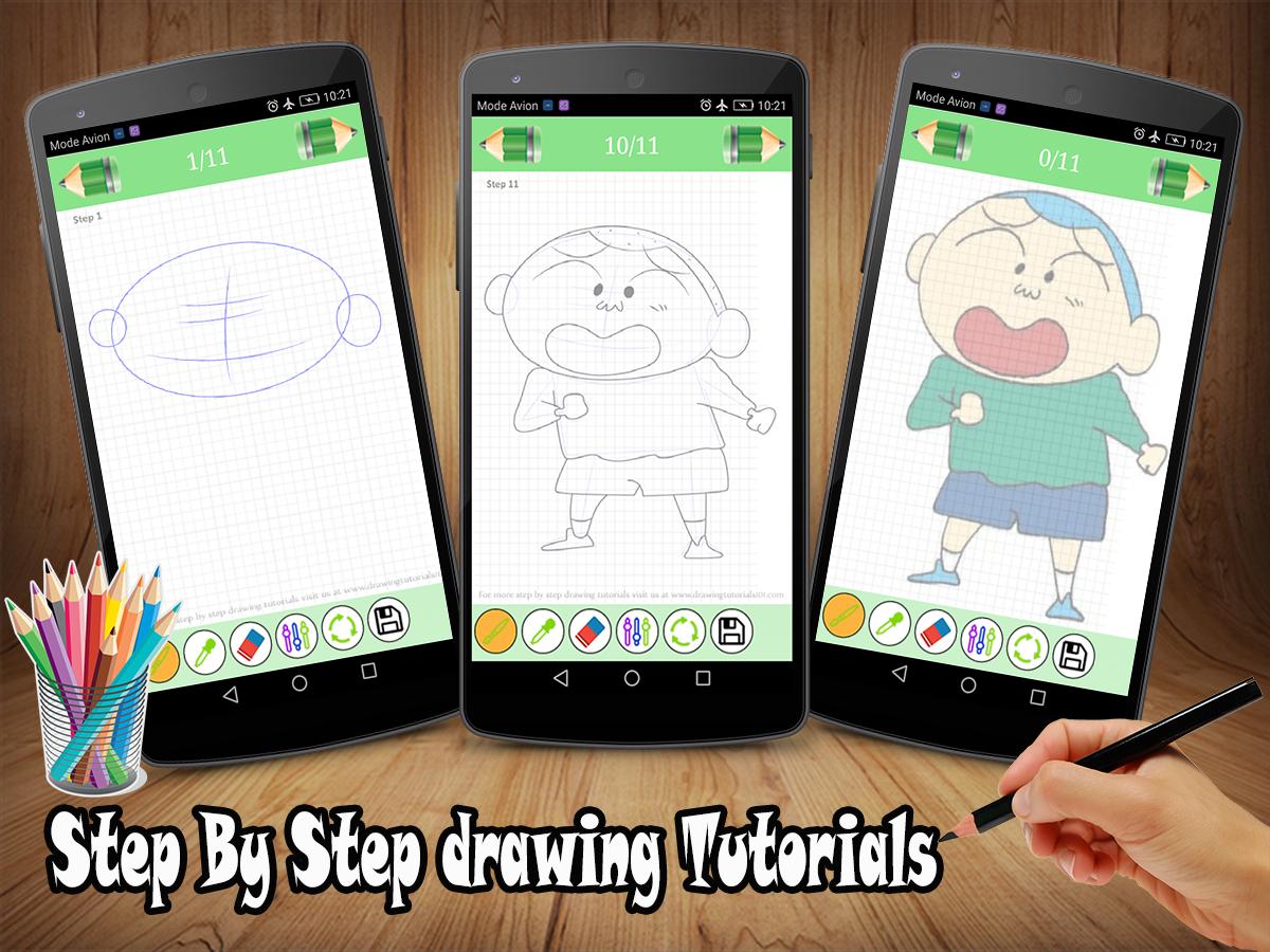 How To Draw Shin Chan
