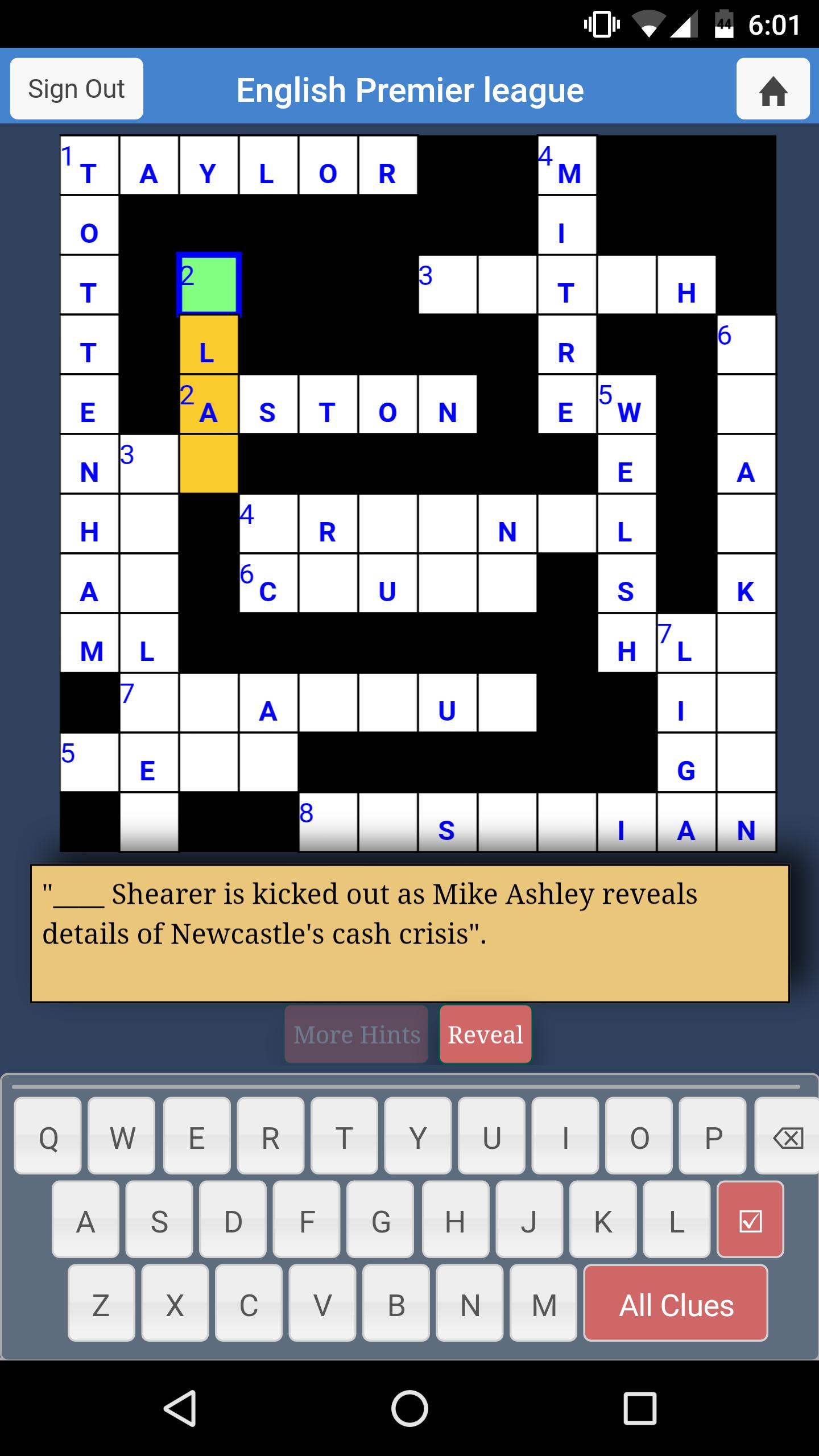Wiki-Pick Crossword Lite