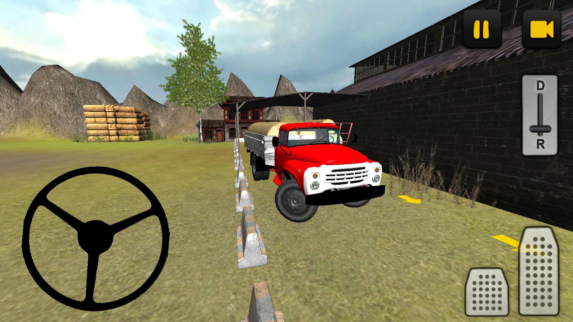 Classic Farm Truck 3D: Hay