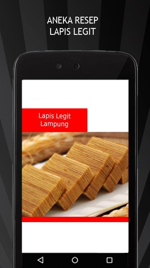 Aneka Resep Kue Lapis Legit