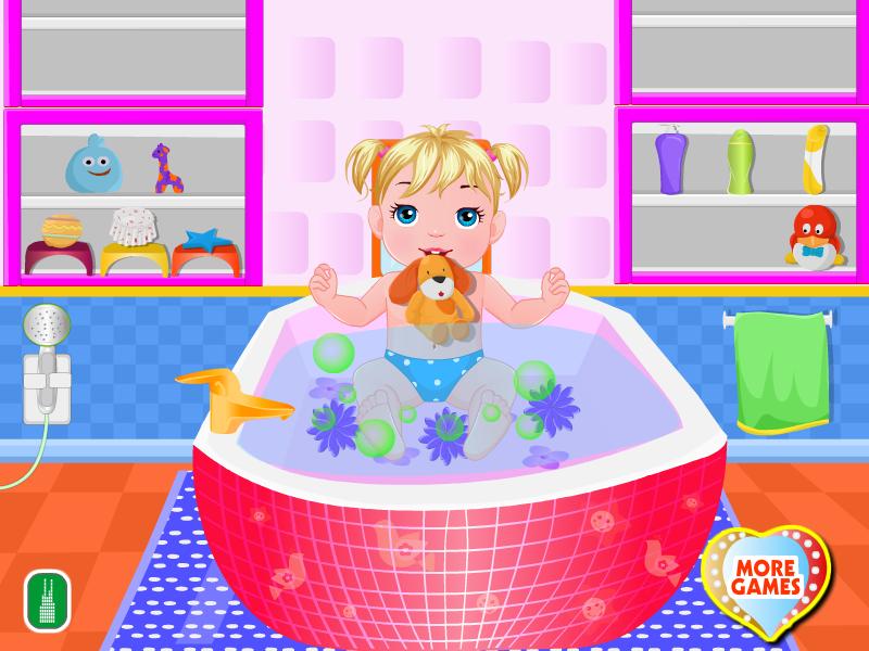 Baby Care Spa Girls Games