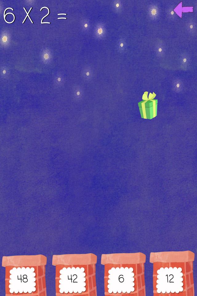 Times Tables for Kids Santa