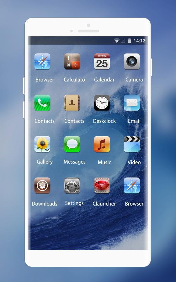 Theme for iPhone 4S HD