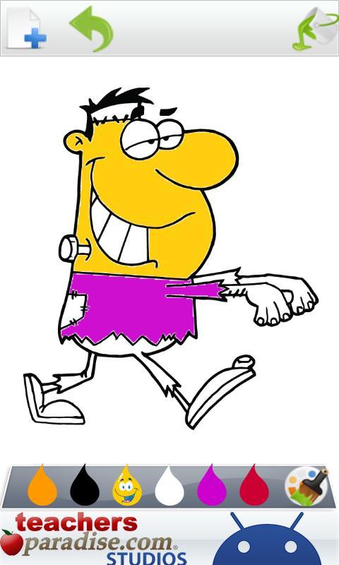 Happy Halloween Coloring Book