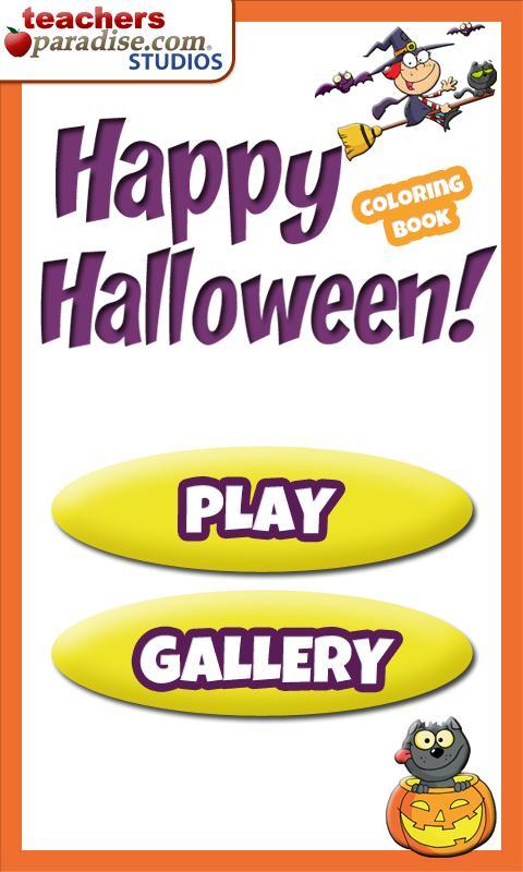 Happy Halloween Coloring Book