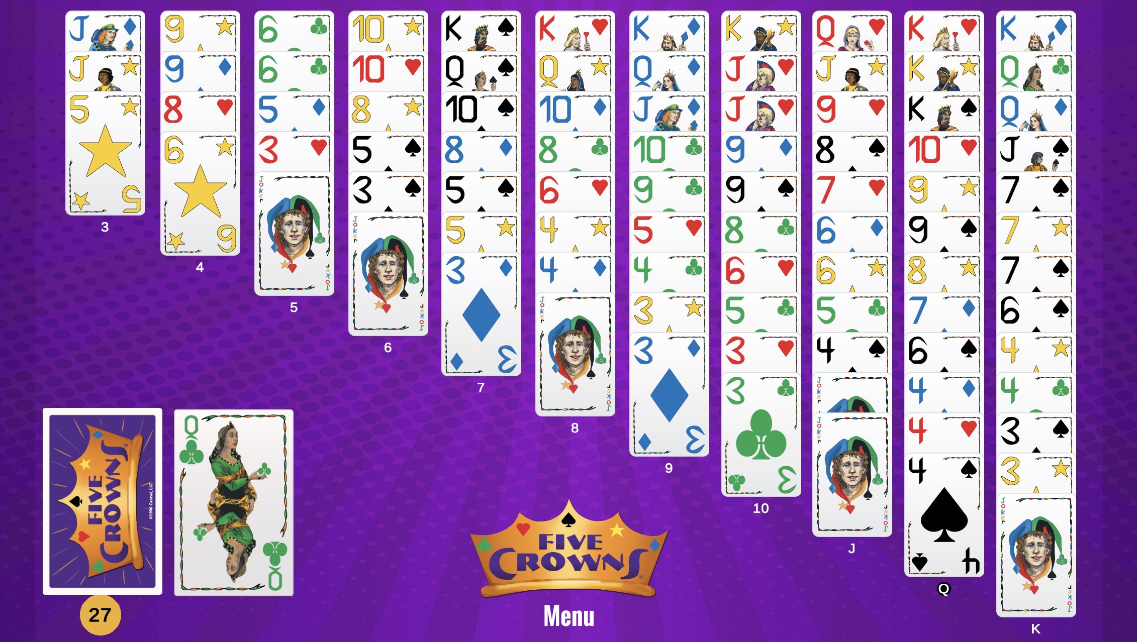 Five Crowns Solitaire