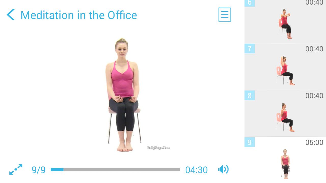 Office Yoga to Meditate