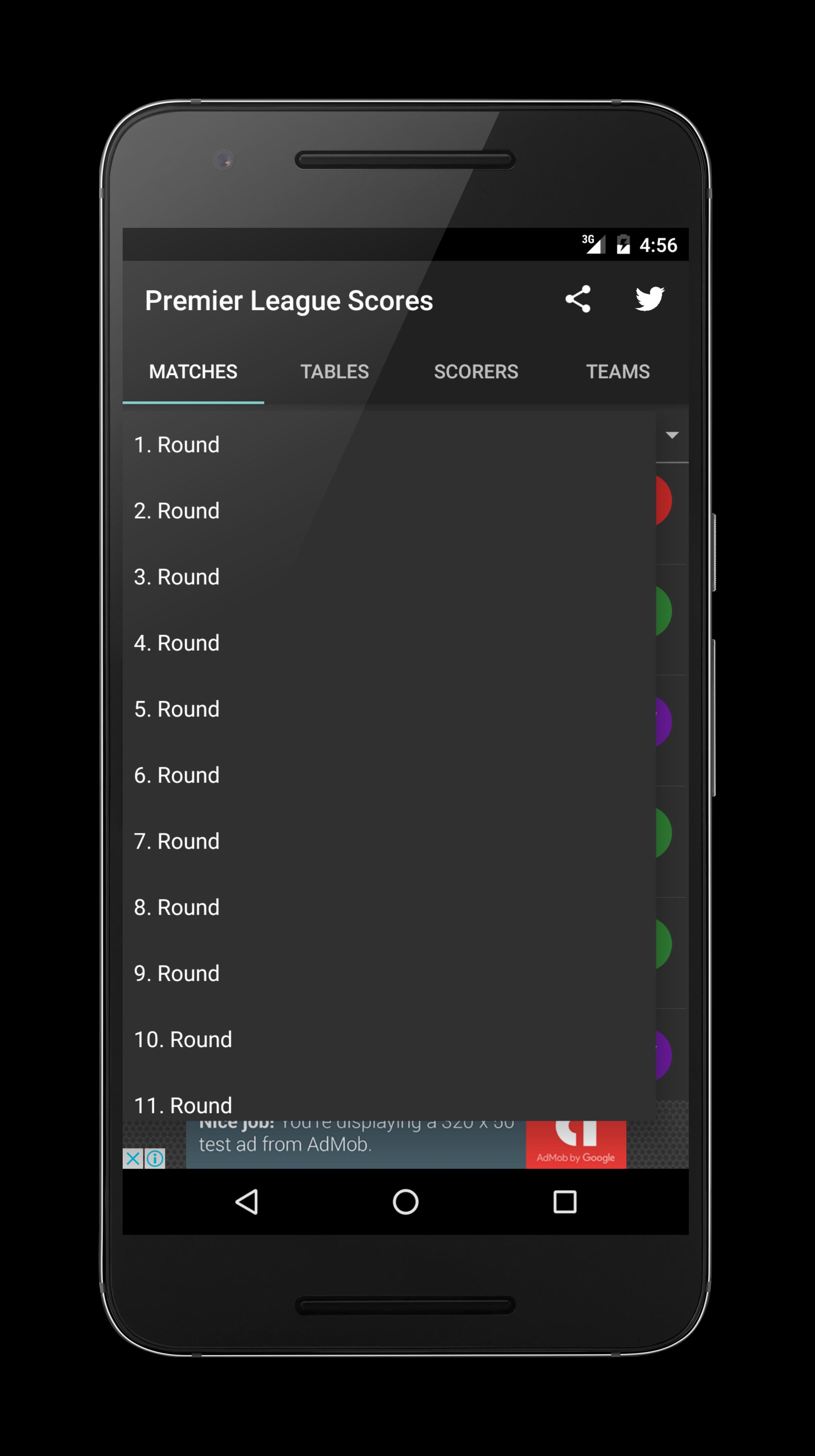 Premier League Scores