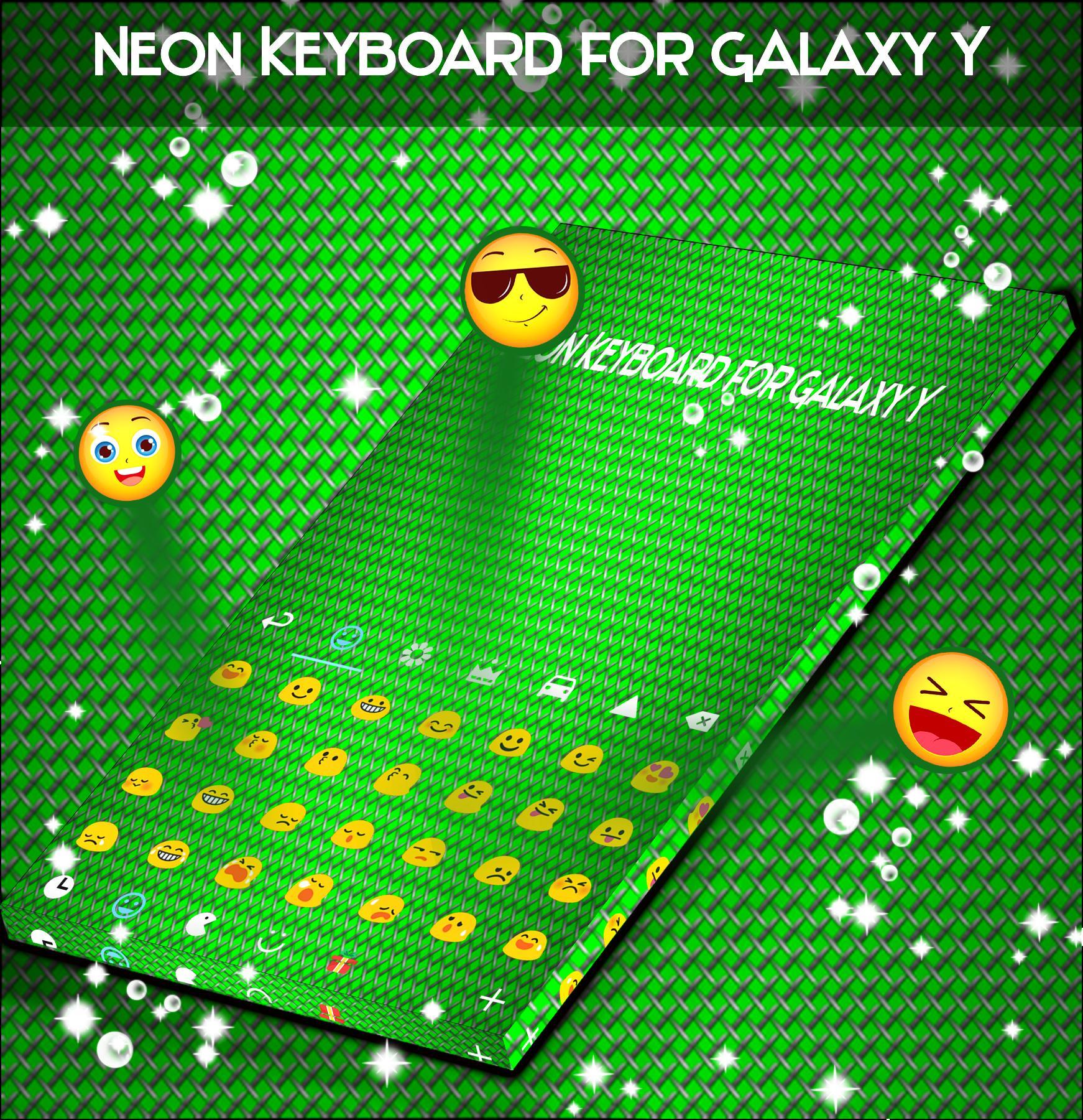 Neon Keyboard for Galaxy Y