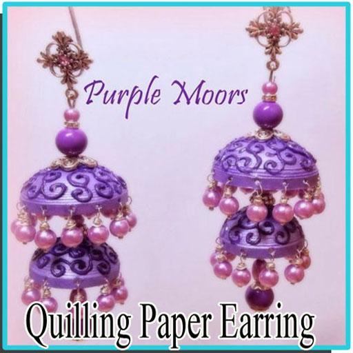Quilling Paper Earring