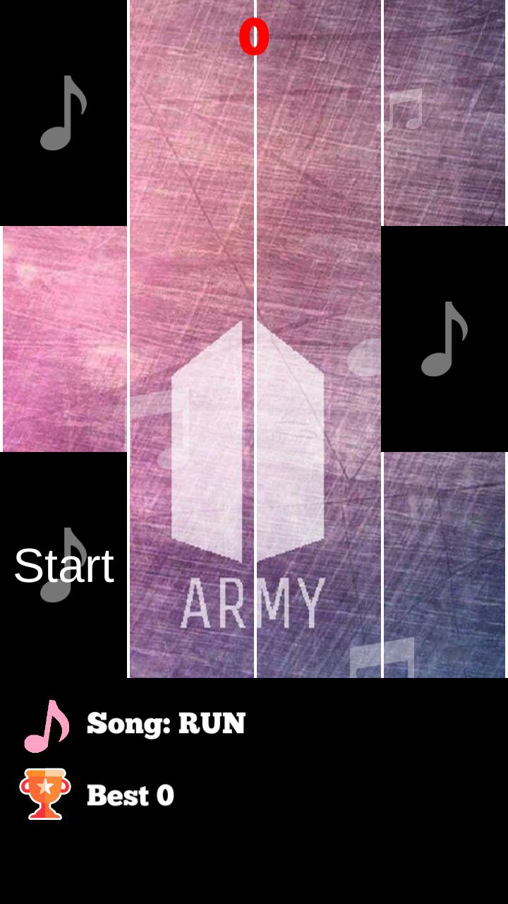 BTS Kpop Piano Tiles Game