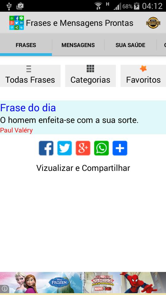 Mensagens e Frases Prontas