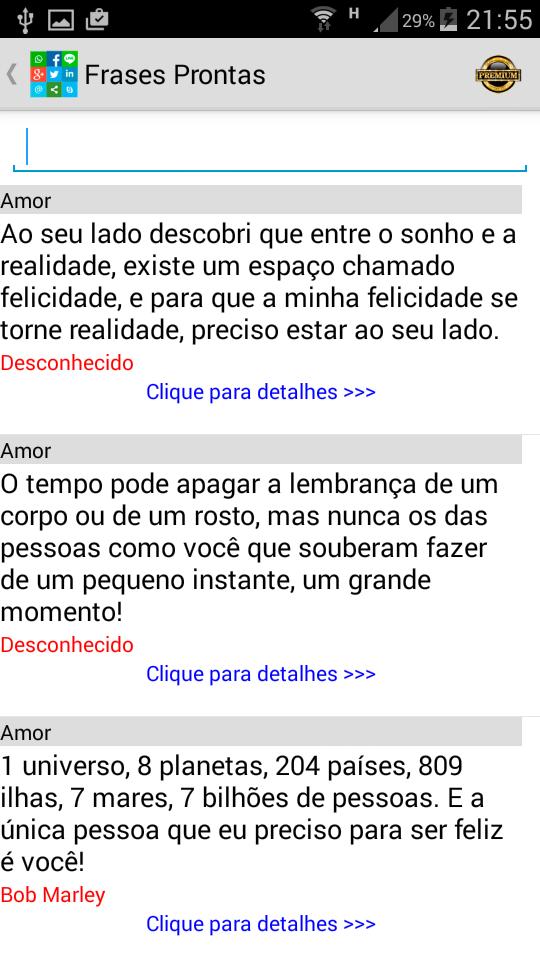 Mensagens e Frases Prontas