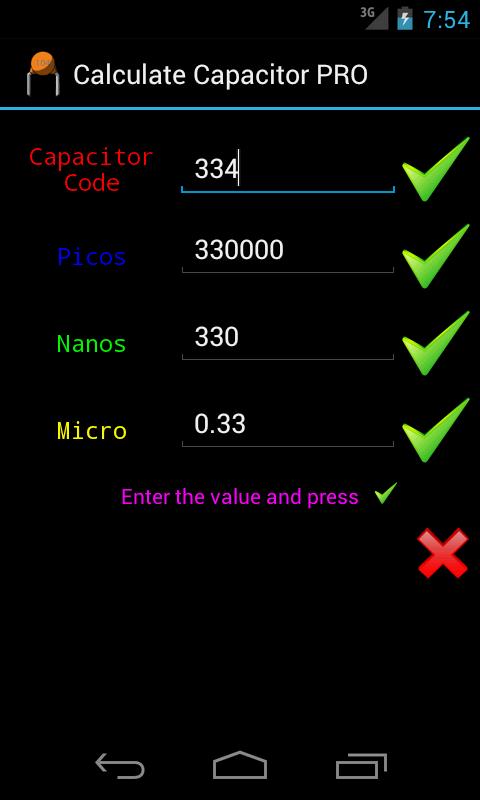 Calculate Capacitor PRO