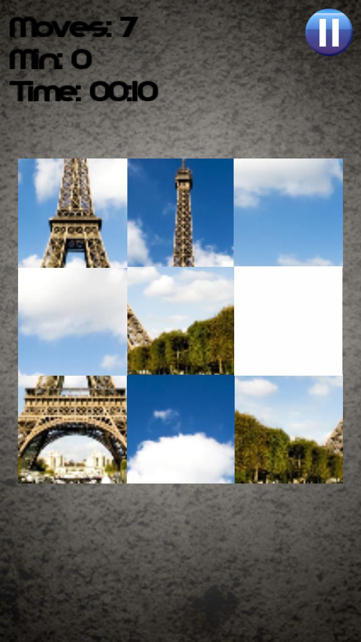 Picture Slide Tiles Puzzle