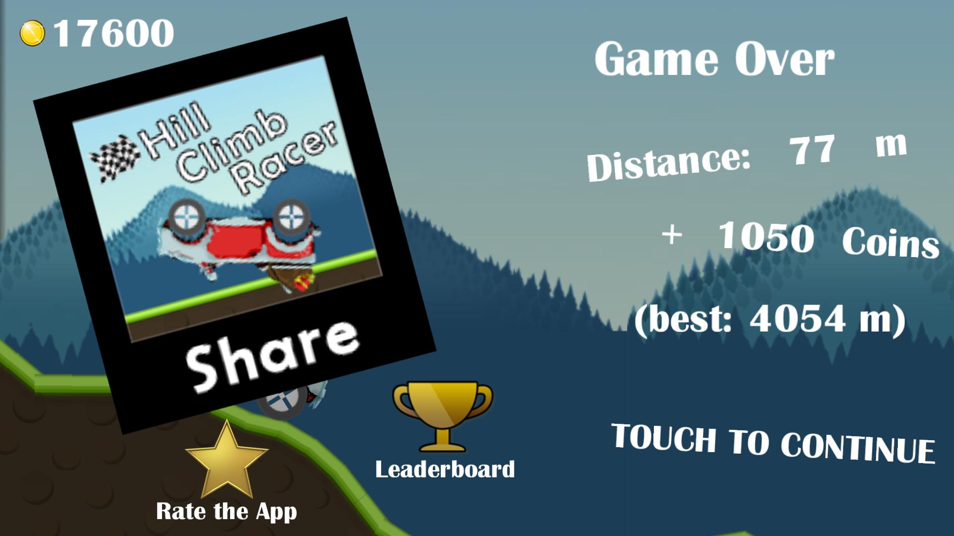 Cars Hill Climb Race