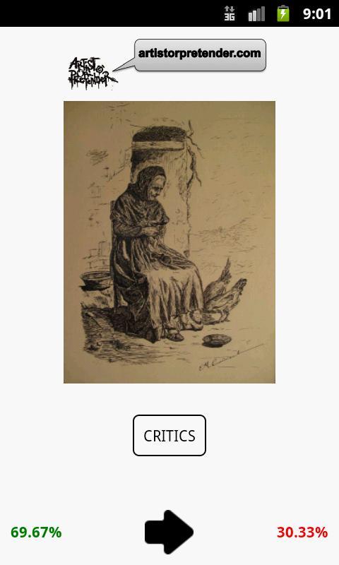 rate art - Artist OR Pretender