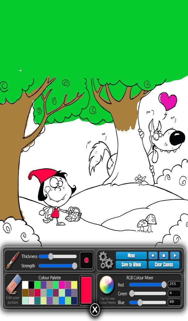 Coloring Book Fairytale FREE